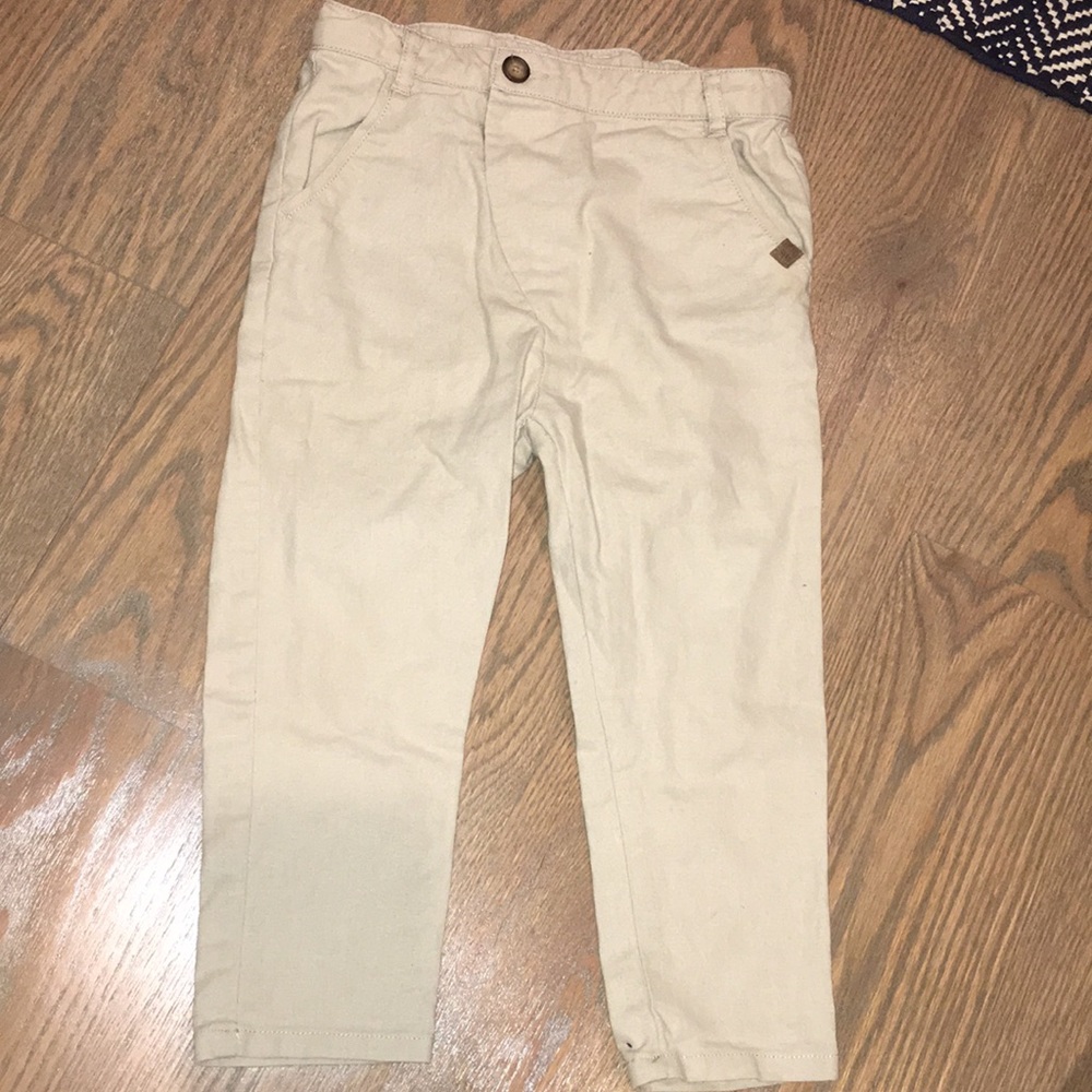 ZARA boys linen pants